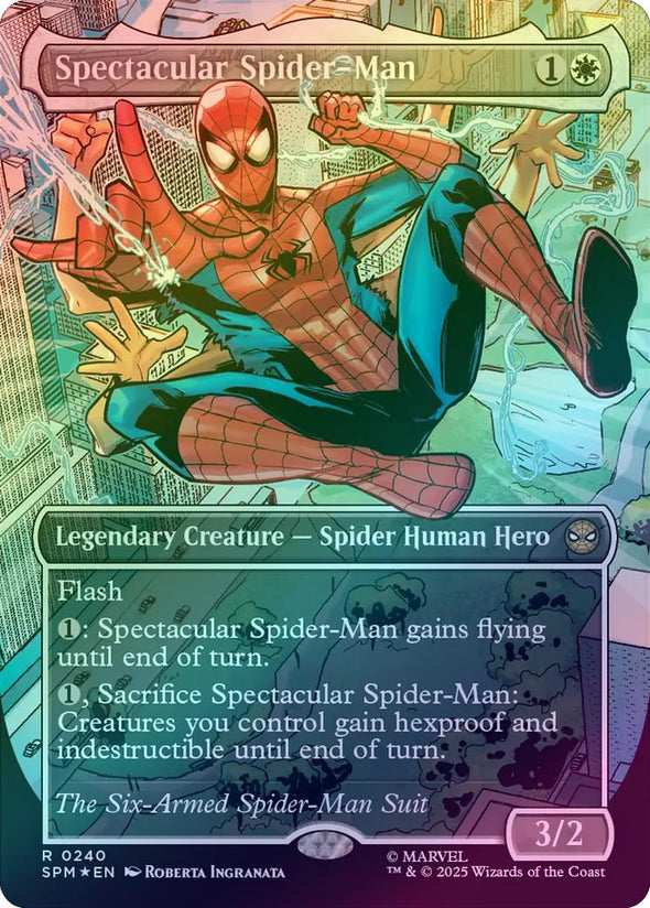 Spectacular Spider-Man - The Six-Armed Spider-Man Suit (240) (Textured Foil) (SPM)