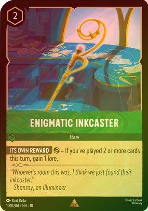 Enigmatic Inkcaster - 100/204 - Rare (Foil)