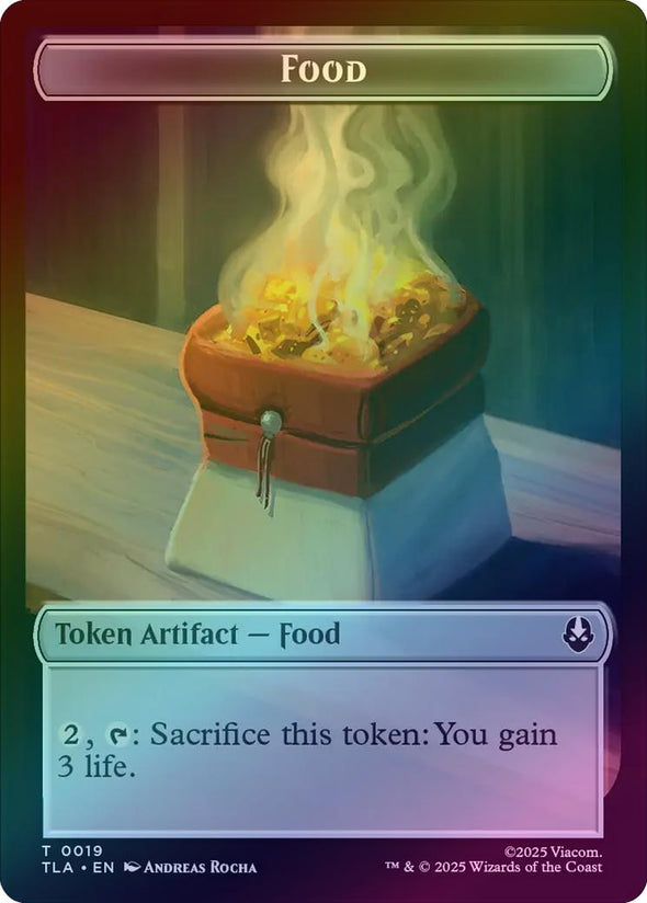 Food Token (019) (Foil) (TTLA)