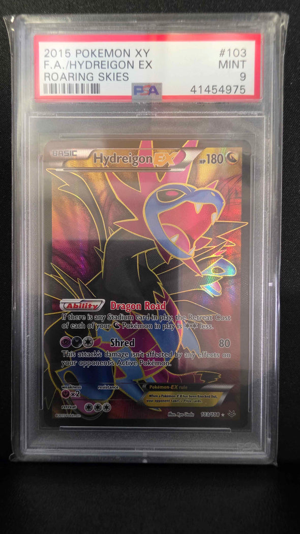 Hydreigon EX - Roaring Skies - Full Art - PSA MINT 9