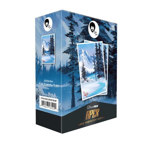 Ultra Pro - Apex Standard Card Sleeves 105ct - Bob Ross: Winter Paradise