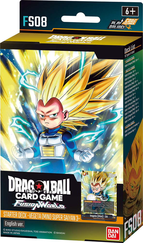 Dragon Ball Super - Fusion World Starter Deck 8 - Vegeta (Mini) Super Saiyan 3