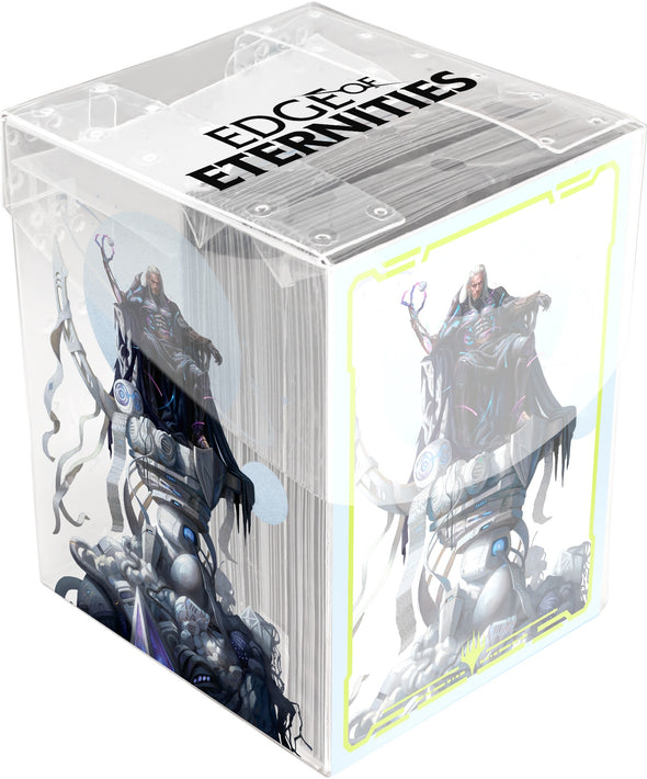 Ultra Pro - Standard Card Sleeves 100ct in Clear Box - MTG Edge of Eternities Key Character PW