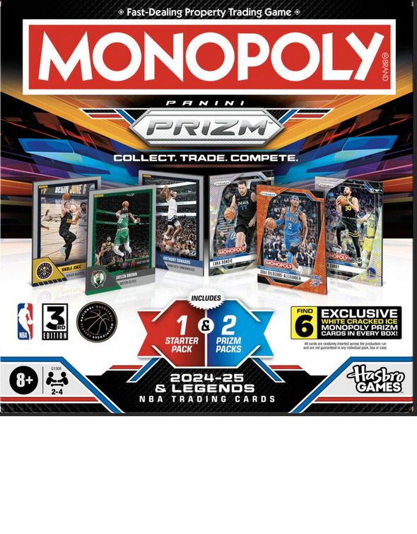 2024-25 Panini Prizm Monopoly Basketball Board Game