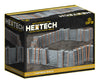 Battlefield in a Box - Hextech - Trinity City: 24ct Grey Fortress Walls