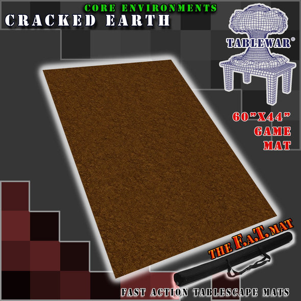 F.A.T. Mats - 60"x 44" - Core Environment: Cracked Earth