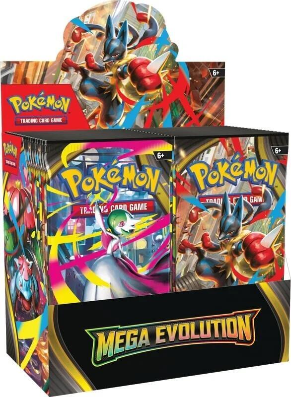 Pokemon - Mega Evolution - Base Set - Booster Box NO BOX TOPPER