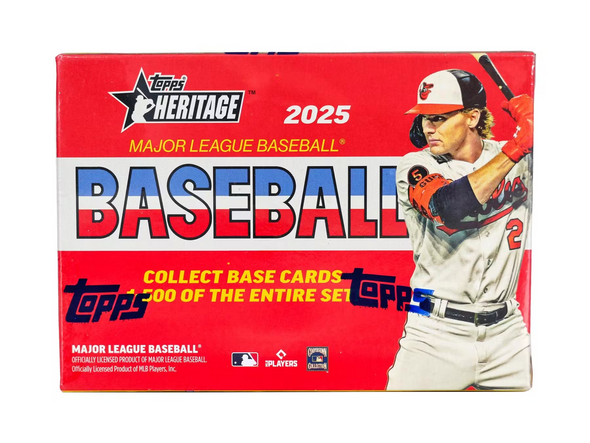 2025 Topps Heritage Baseball Blaster Box