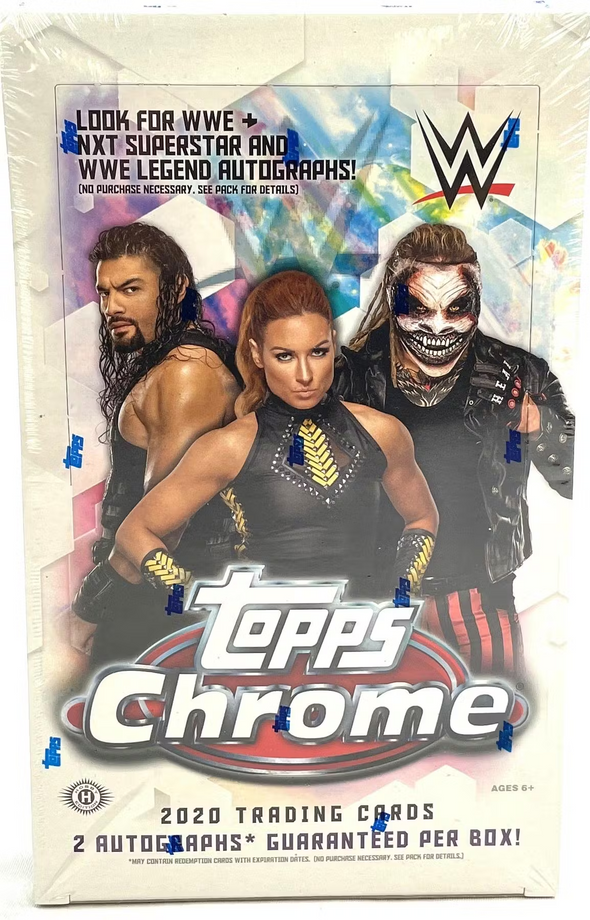 2020 Topps Chrome WWE Hobby Box