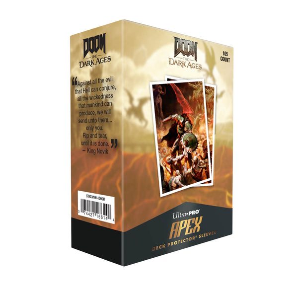 Ultra Pro - Apex Standard Card Sleeves 105ct - Doom V1