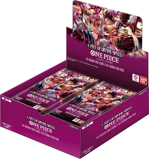 One Piece Card Game - A Fist of Divine Speed Booster Box