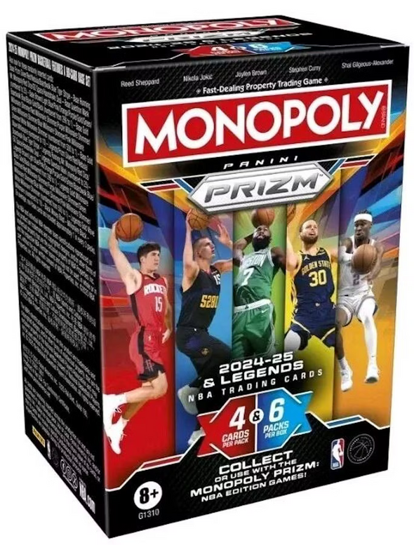 2024-25 Panini Prizm Monopoly Basketball Blaster Box