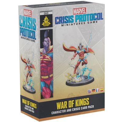 Marvel: Crisis Protocol - War Of Kings Character & Crisis Card Pack [CA13]