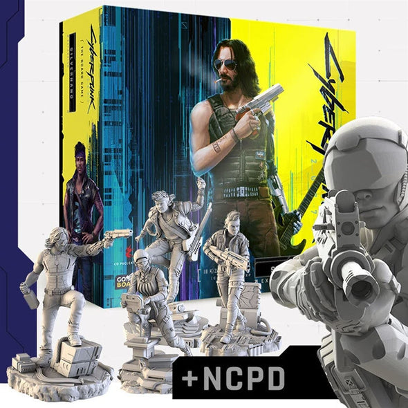 Cyberpunk 2077 - The Board Game: Johnny Silvergand & NCPD (Pre-Order)