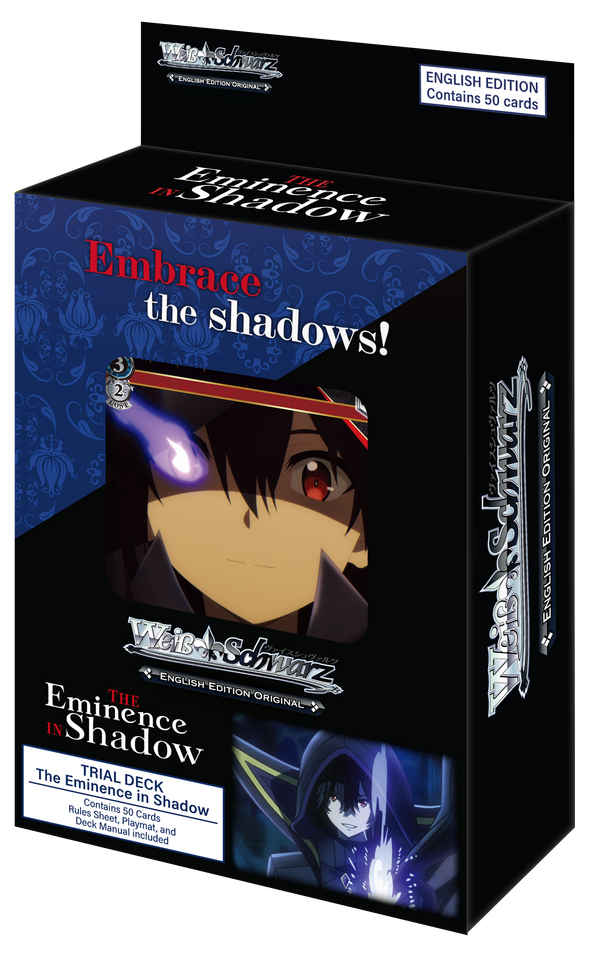 Weiss Schwarz - The Eminence in Shadow Trial Deck (Pre-Order)