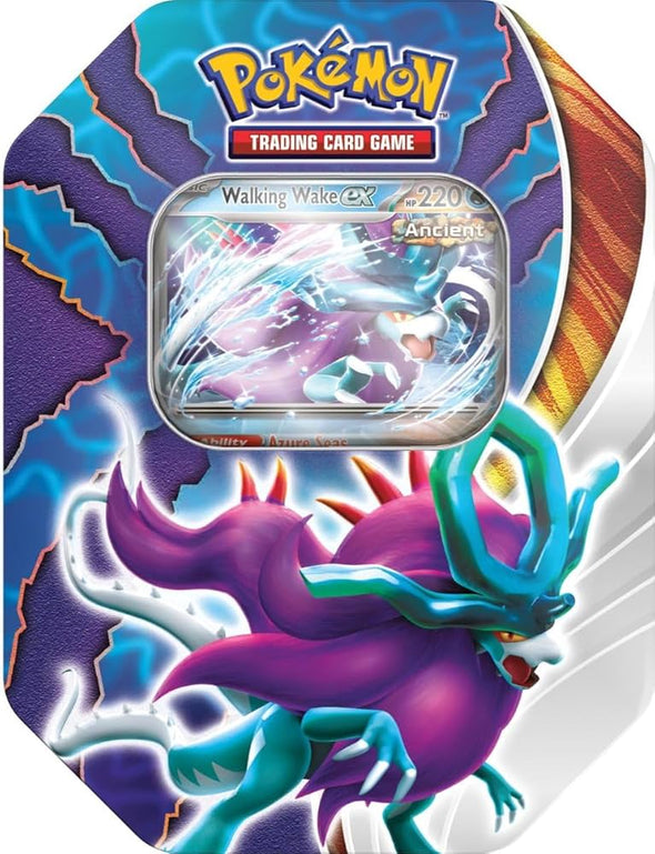 Pokemon - Paradox Clash Tin - Walking Wake ex (Euro Edition)