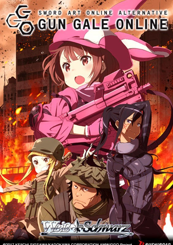 Weiss Schwarz - SAO Alternative - Gun Gale Online - Booster Box available at 401 Games Canada