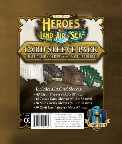 (INACTIVE ONLINE) Heroes of Land, Air & Sea: Comprehensive Sleeve Pack available at 401 Games Canada